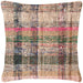 Vintage Turkish Rag Pillow - 16" x 16"