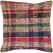 Vintage Turkish Rag Pillow - 18" x 18"