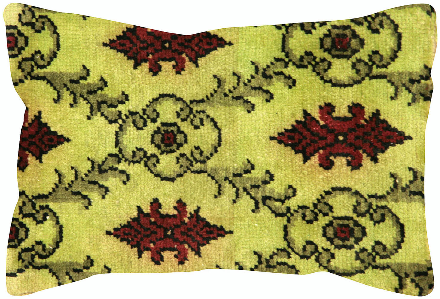 Vintage Turkish Oushak Pillow - 16" x 24"