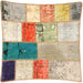 Vintage Turkish OverDyed Patchwork Pillow - 24" x 24"