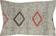 Vintage Turkish Rag Pillow - 16" x 24"