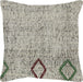 Vintage Turkish Rag Pillow - 20" x 20"