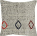 Vintage Turkish Rag Pillow - 20" x 20"