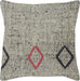 Vintage Turkish Rag Pillow - 20" x 20"