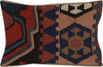 Vintage Turkish Kilim Pillow - 12" x 18"