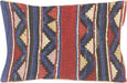 Antique Caucasian Soumak Pillow - 12" x 20"