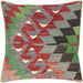Vintage Turkish Kilim Pillow - 16" x 16"