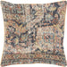 Vintage Persian Tabriz Pillow - 18" x 18"
