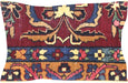 Vintage Persian Tabriz Pillow - 8" x 24"