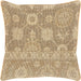 Vintage Turkish Oushak Pillow - 18" x 18"
