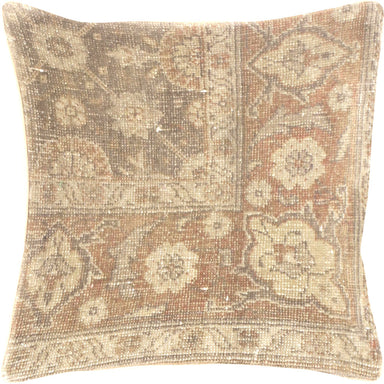 Vintage Turkish Oushak Pillow - 20" x 20"