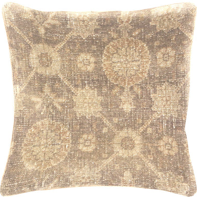 Vintage Turkish Oushak Pillow - 16" x 16"