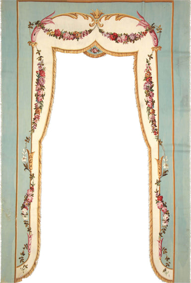Antique European Aubusson Tapestry - 6'10" x 10'