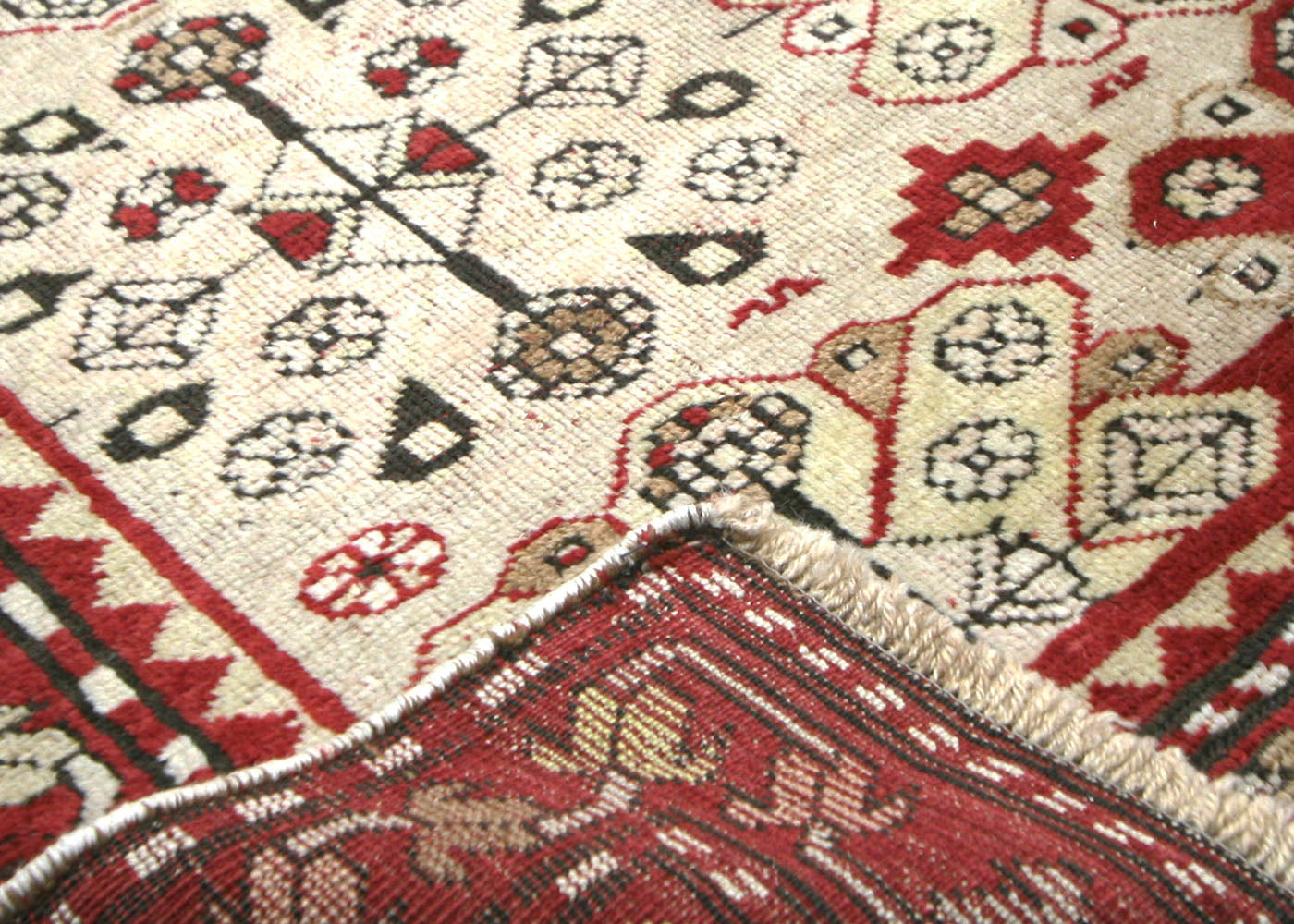 Antique Caucasian Karabagh Rug - 4' x 8'6"