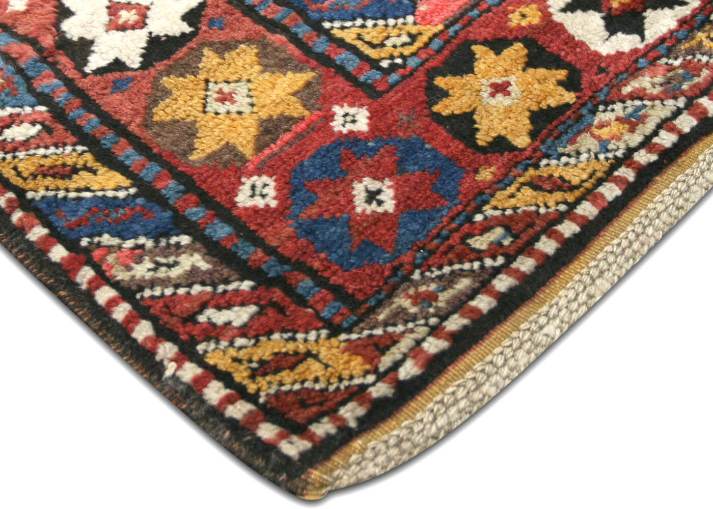 Antique Caucasian Karabagh Rug - 4'3" x 8'6"