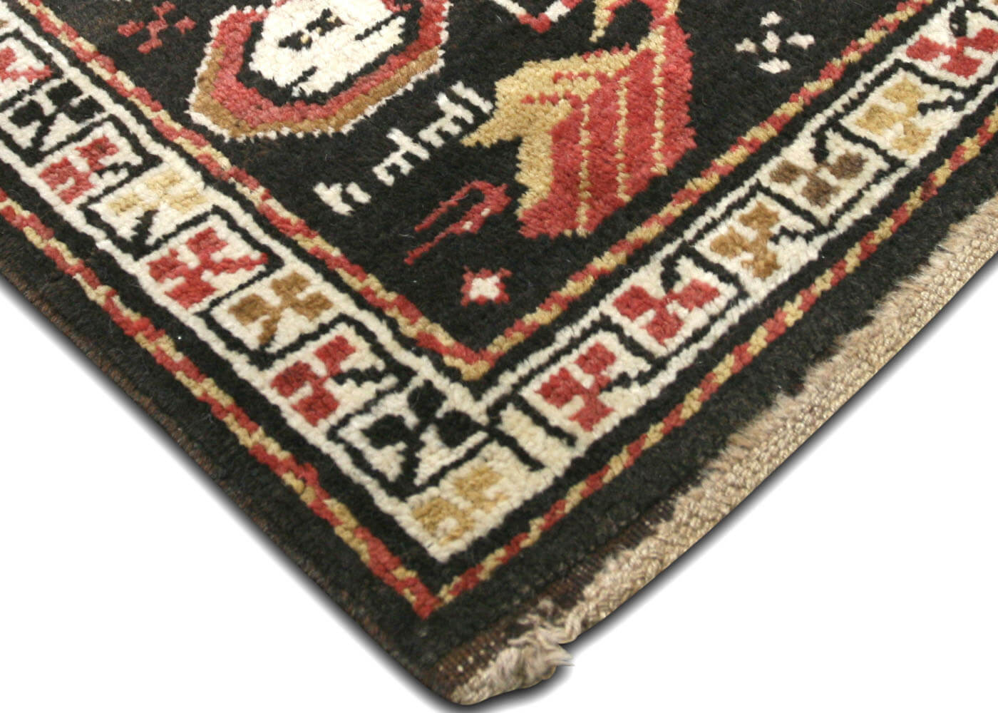 Antique Caucasian Karabagh Rug - 5'7" x 14'3"