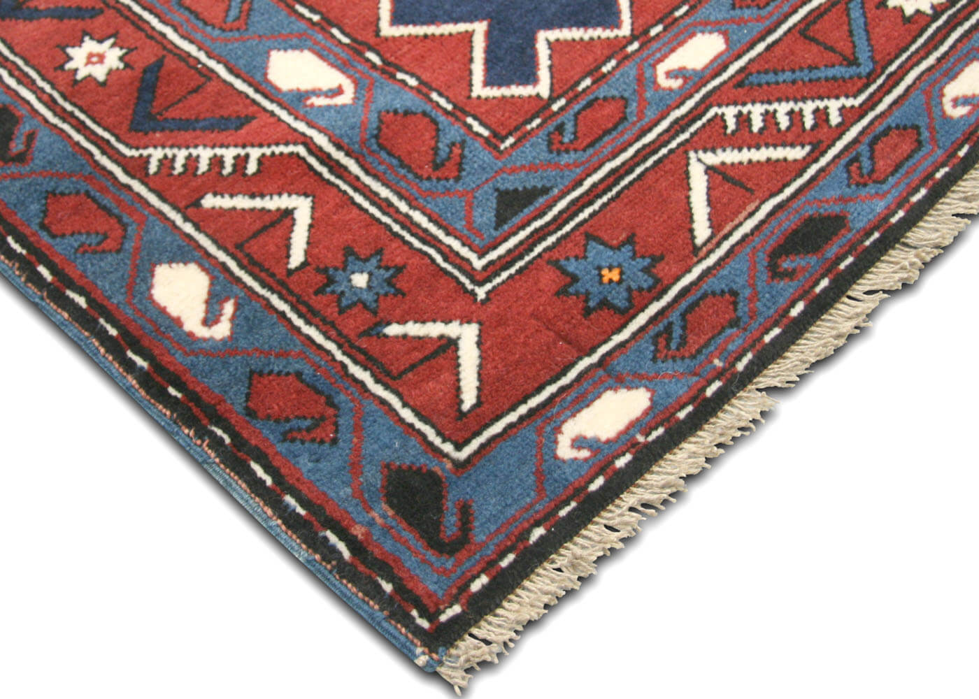 Antique Caucasian Karabagh Rug - 4'10" x 7'1"