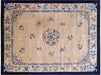 Semi Antique Chinese Art Deco Rug - 8'11" x 11'9"