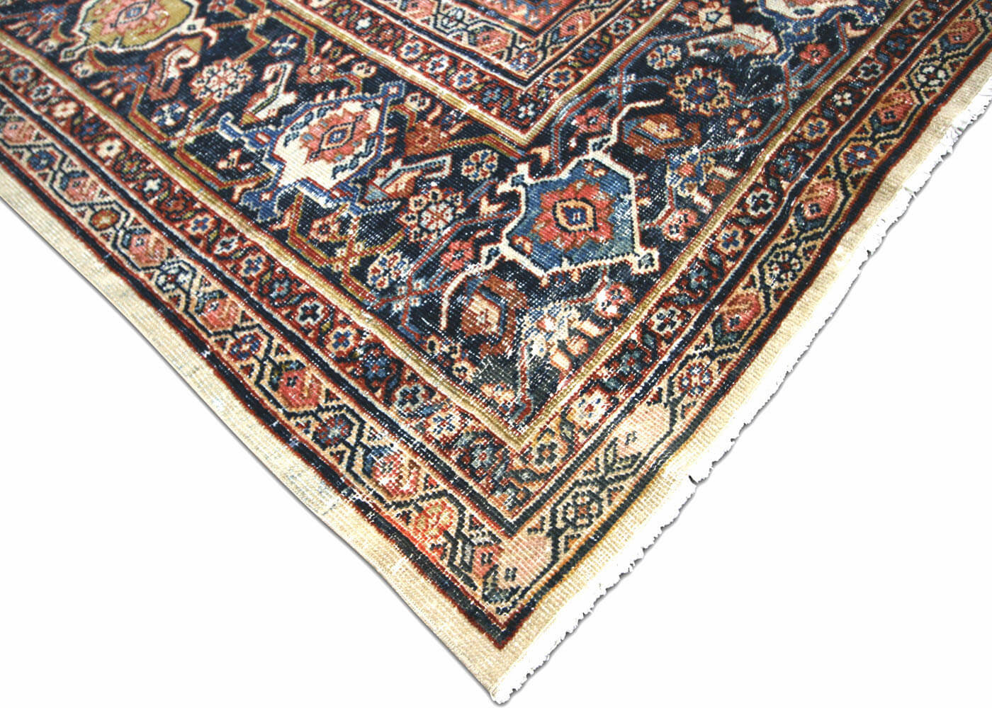 Antique Persian Mahal Rug - 9'8" x 13'3"