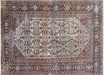 Antique Persian Mahal Carpet - 9'8" x 13'3"
