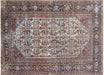 Antique Persian Mahal Carpet - 9'8" x 13'3"