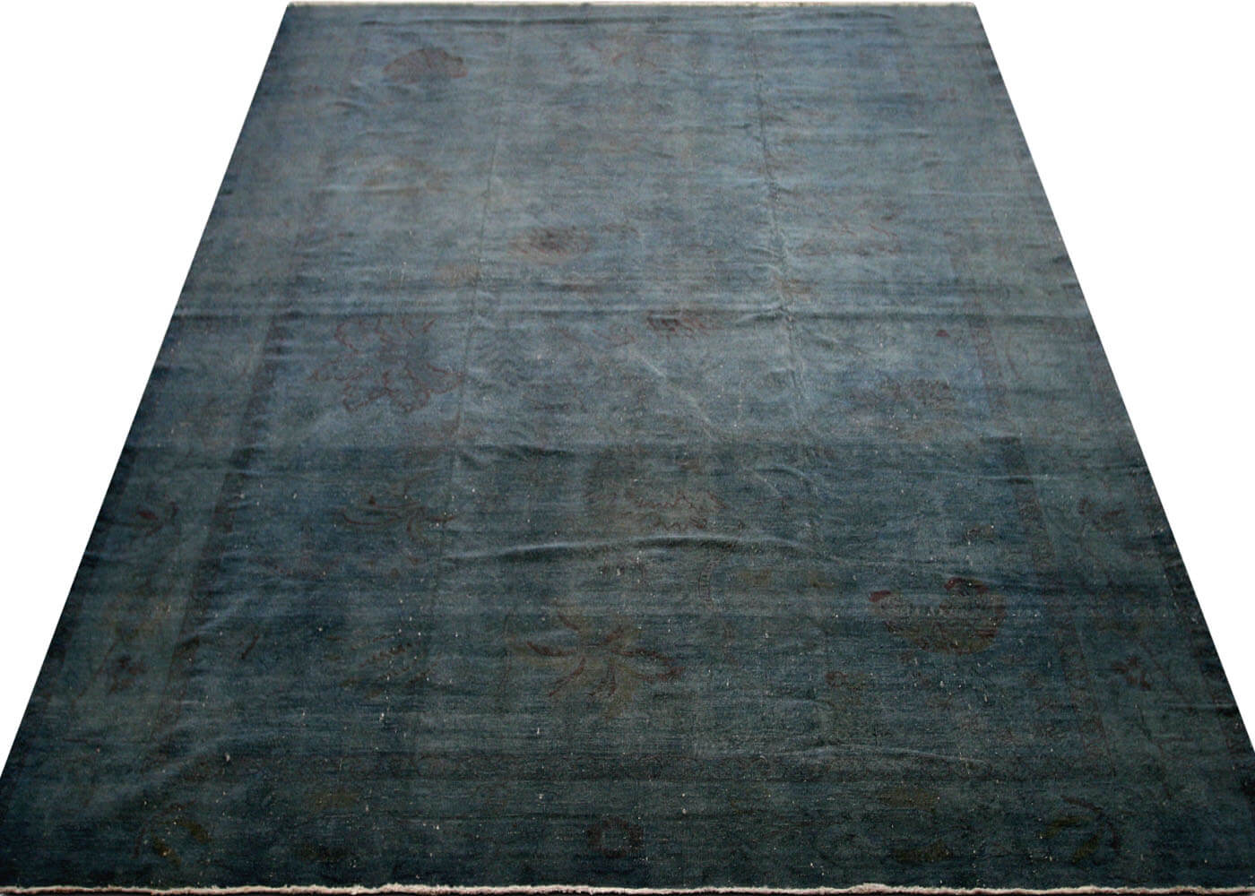 Vintage Egyptian OverDyed Rug - 12'9" x 15'2"
