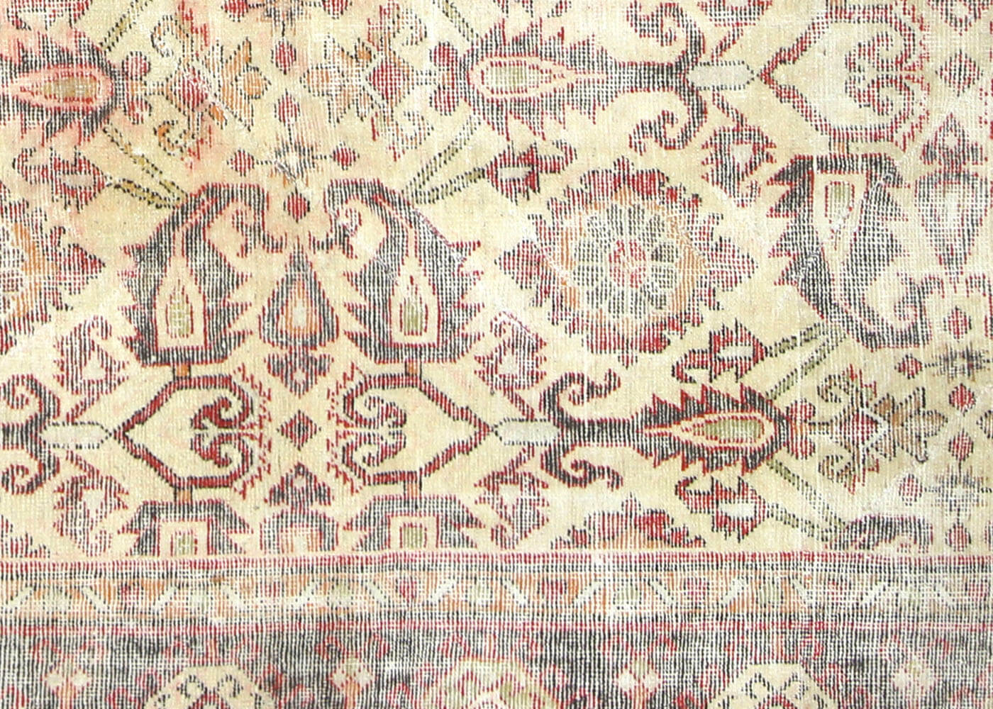 Semi Antique Persian Mahal Rug - 9'6" x 12'6"