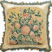 Antique French Aubusson Pillow - 23" x 23"