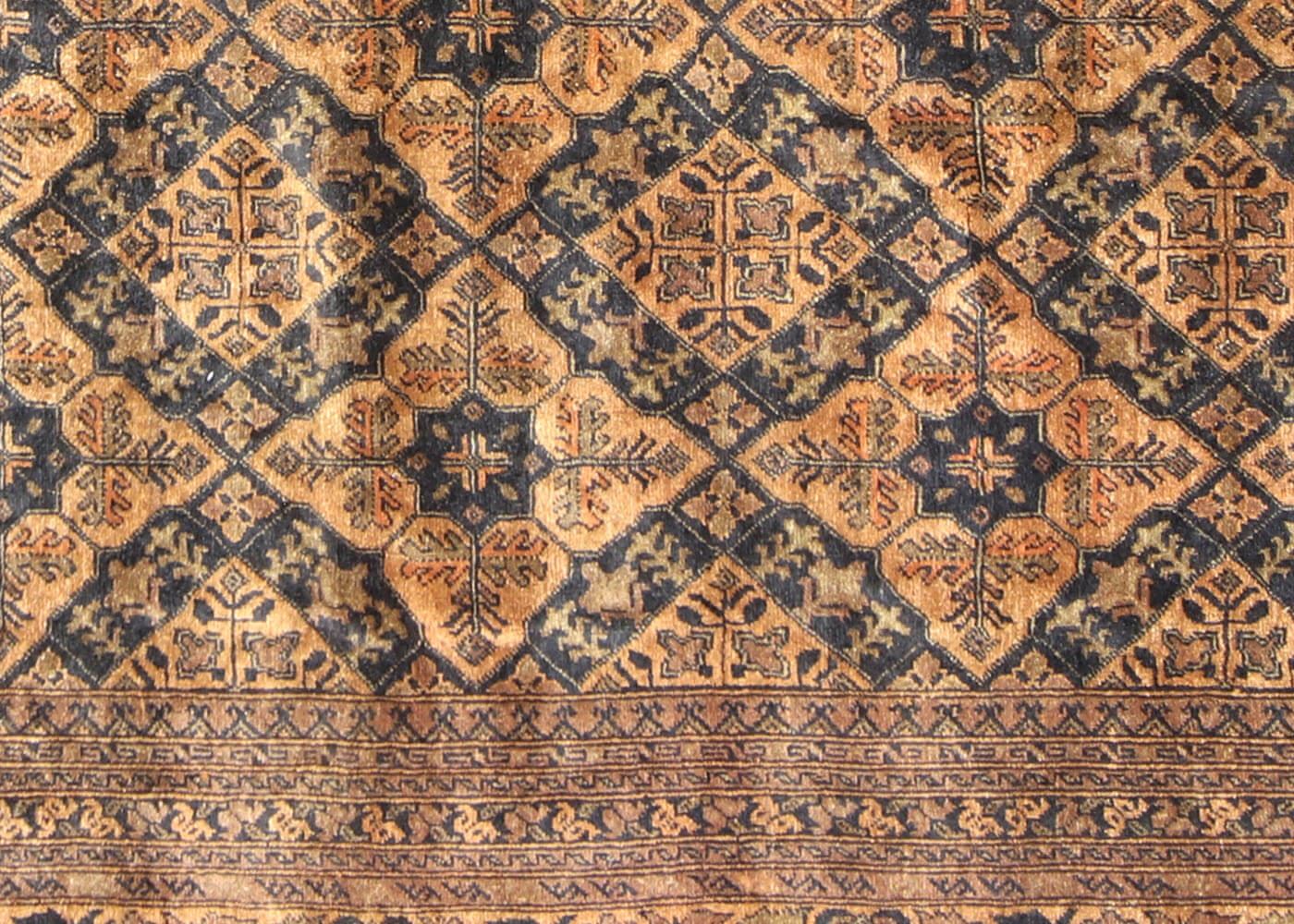 Vintage Afghan Belouchi Rug - 8'3" x 10'9"