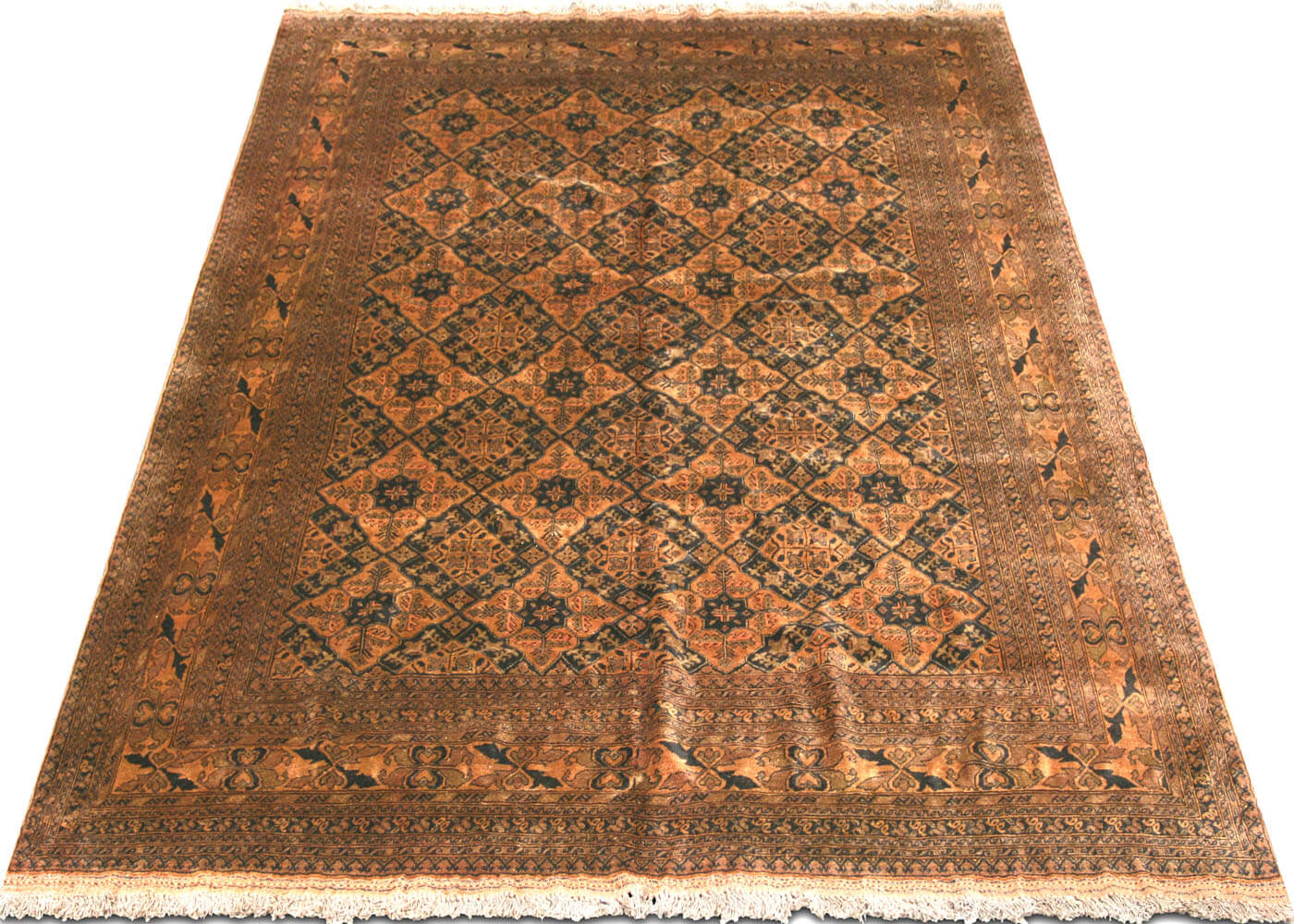 Vintage Afghan Belouchi Rug - 8'3" x 10'9"
