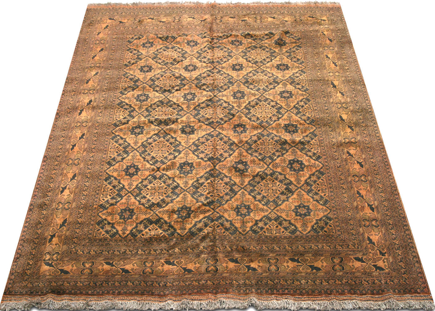 Vintage Afghan Belouchi Rug - 8'3" x 10'9"